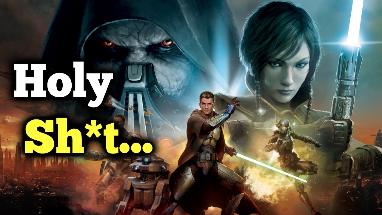 Я наконец-то решил попробовать Star Wars The Old Republic...