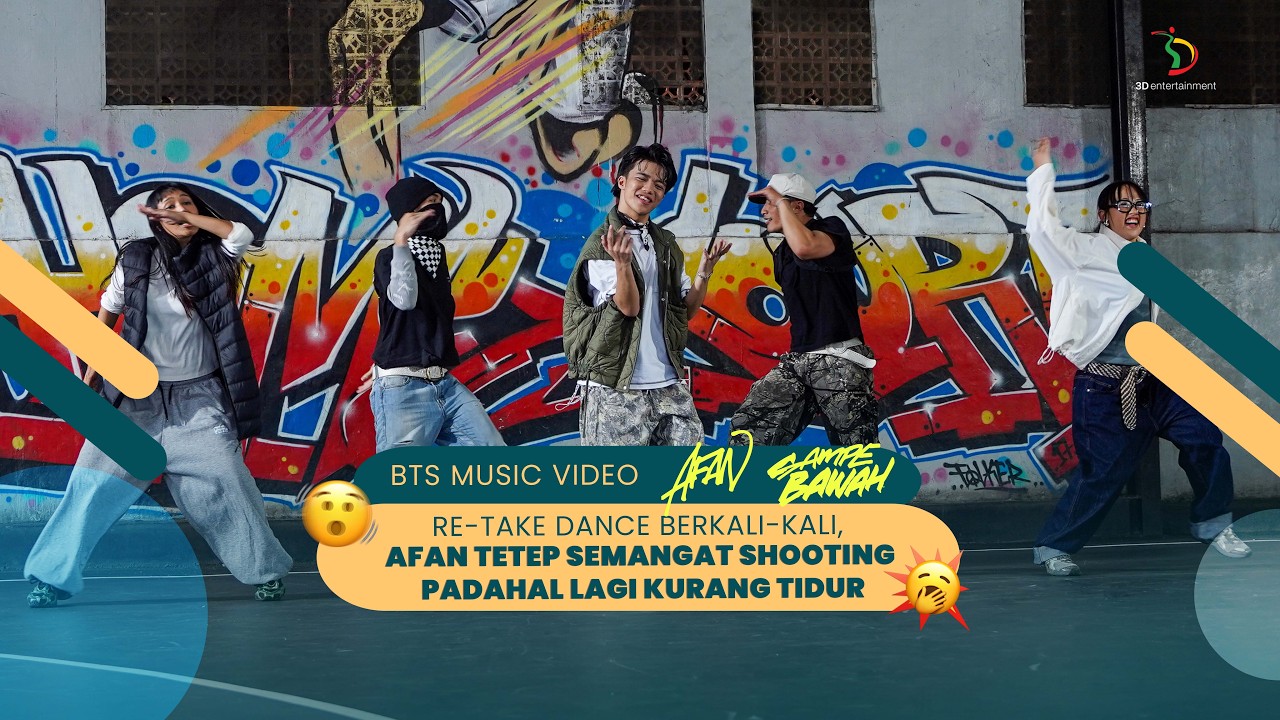 Re-take Dance Berkali-kali, Afan Tetep Semangat Shooting Padahal lagi Kurang Tidur | #DangdutKepo
