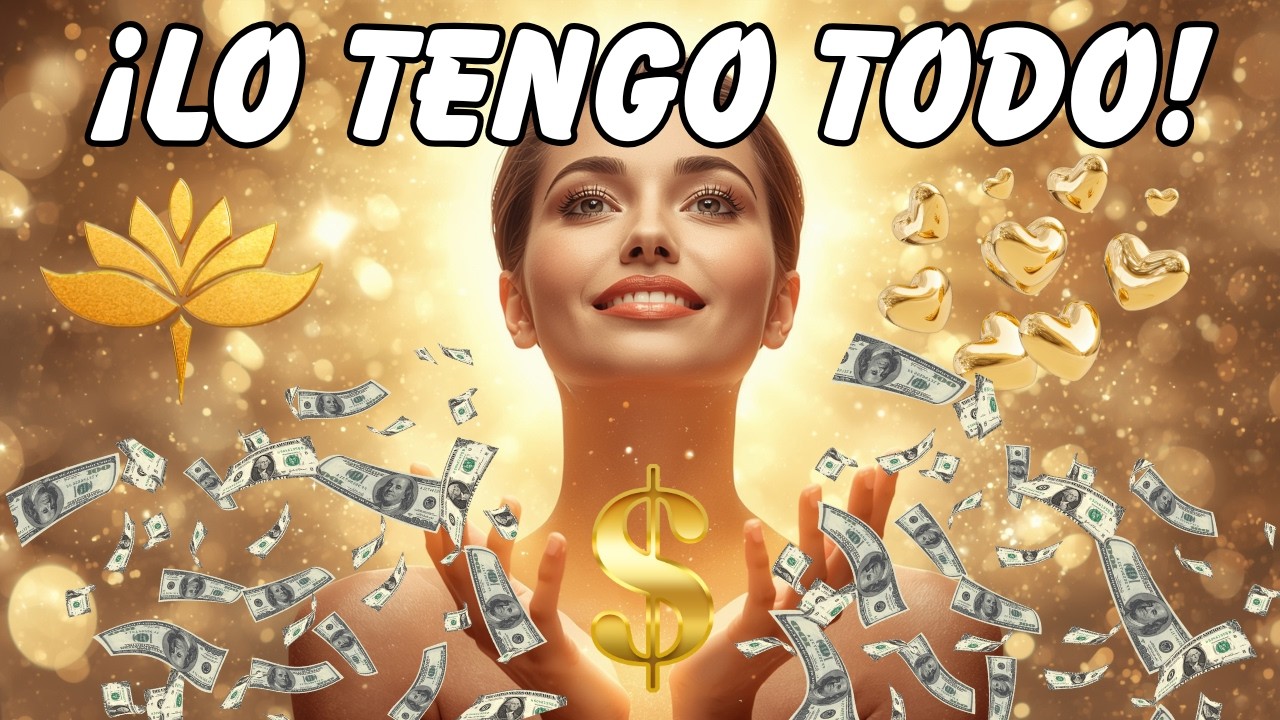 🌟💰¡SOY RICA EN TODAS LAS ÁREAS DE MI VIDA! | Canción De Reprogramación ATRAE Todo Lo Bueno