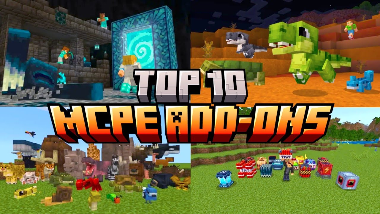 10 ЛУЧШИХ дополнений для Minecraft Marketplace!