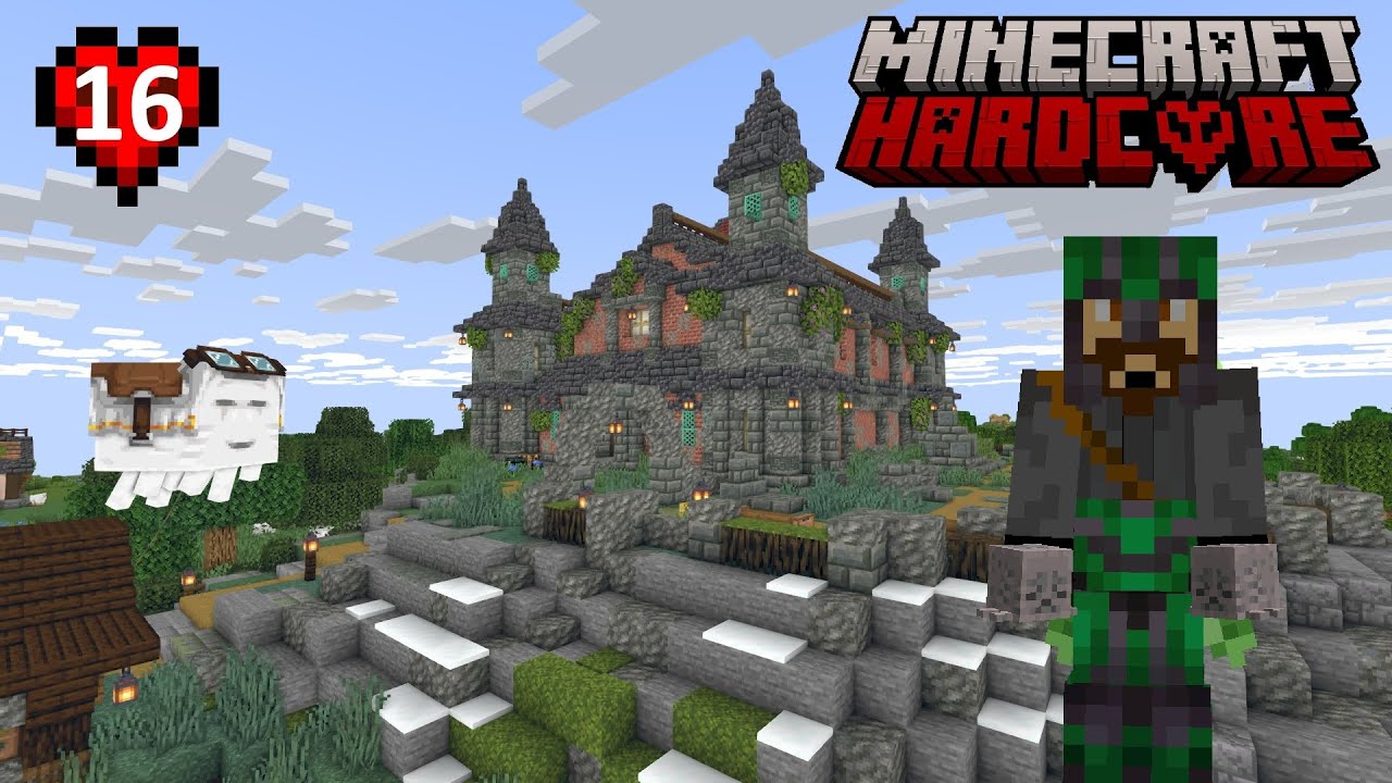 Building The Cathedral - Ep16 - MINECRAFT HARDCORE SURVIVAL FOREVER WORLD 1.21.7