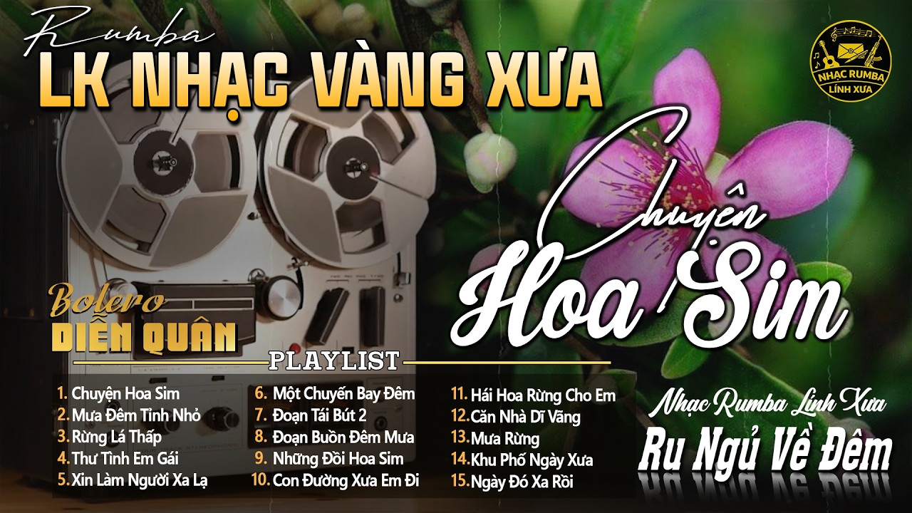 CHUYỆN HOA SIM- LK Trữ Tình Bolero DIỄN QUÂN Mới Nhất 2026➤ LK Nhạc Vàng Hải Ngoại Xưa PHÊ SỞN DA GÀ