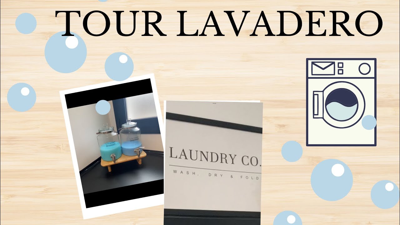 HOUSE TOUR LAVADERO 2022 /ROOM LAUNDRY +ORGANIZACIÓN de PRODUCTOS de LIMPIEZA🚰🧼🫧