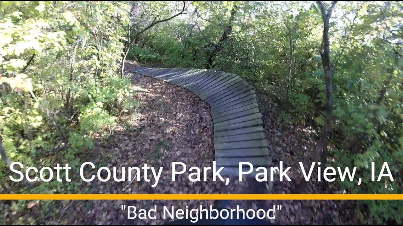 Scott County Park MTB trail - 