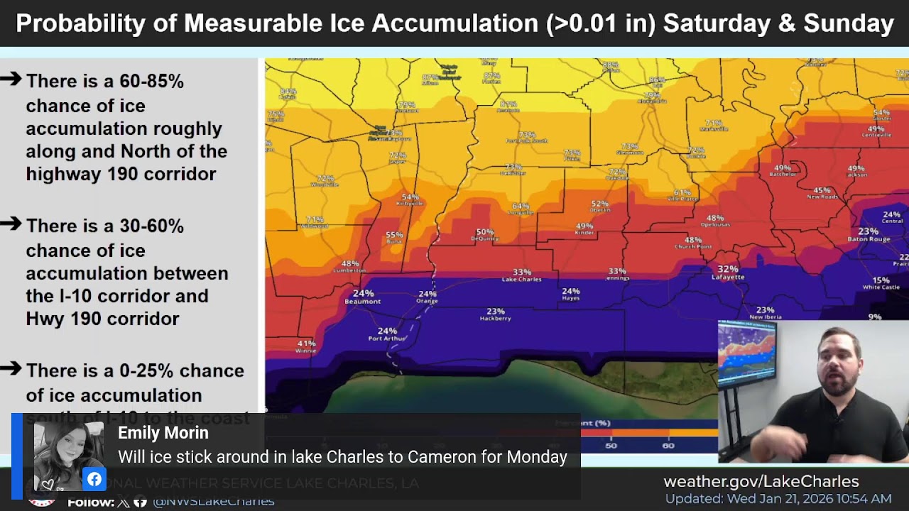 NWS Lake Charles Winter Weather Briefing