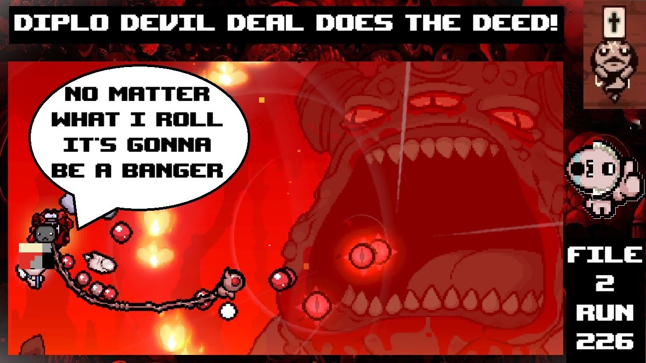 Perfectly Timed Diplo For Tainted Eden : 226 : The Binding of Isaac Repentance+ 2nd Quest