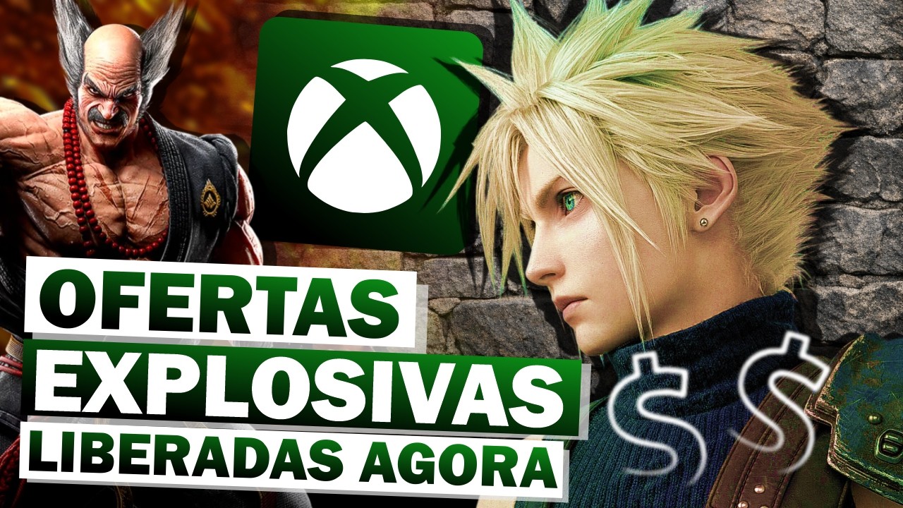 OFERTAS EXPLOSIVAS no XBOX! MEGA SALDÃO LIBERADO!