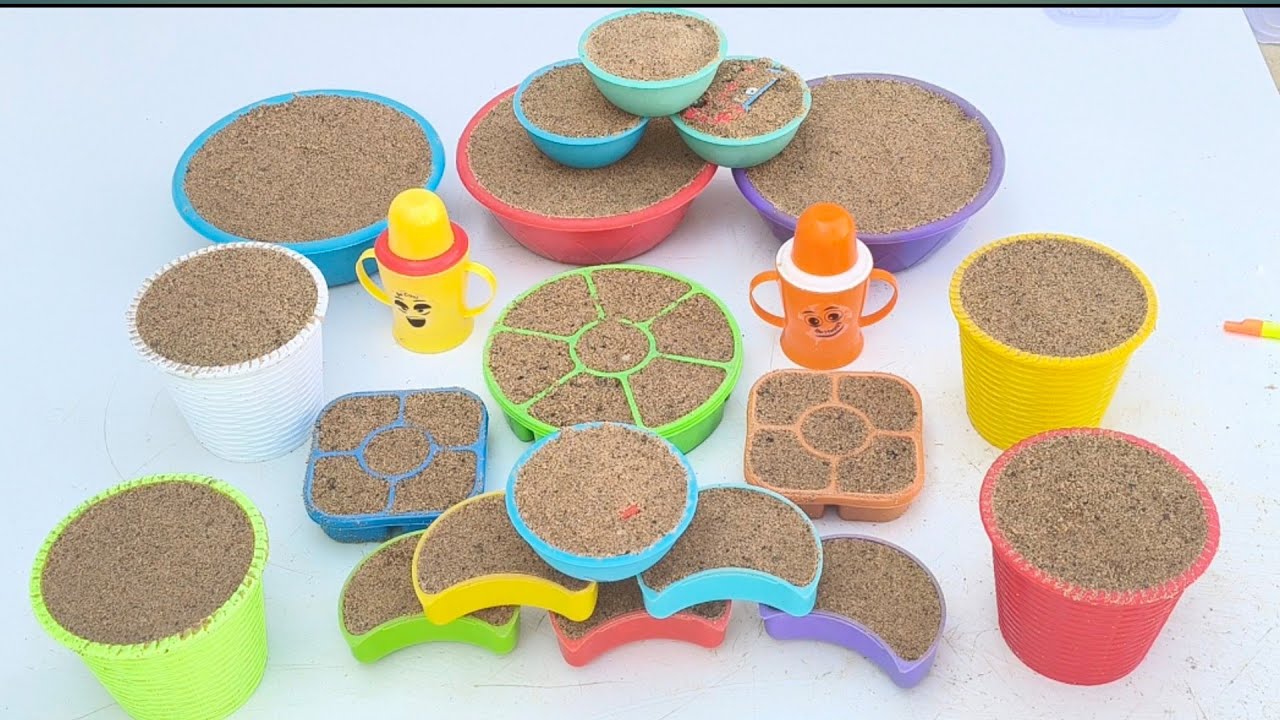 😍Satisfying ASMR amazing video/ how to make sand art in glass