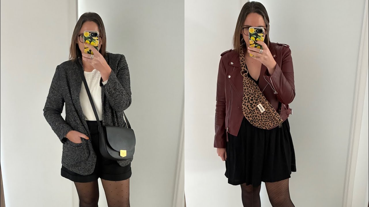 1 semaine - 5 looks (automne 2025)