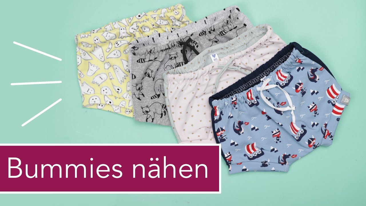 Bummies / Kurze Hosen für Babys nähen von Brindille & Twig