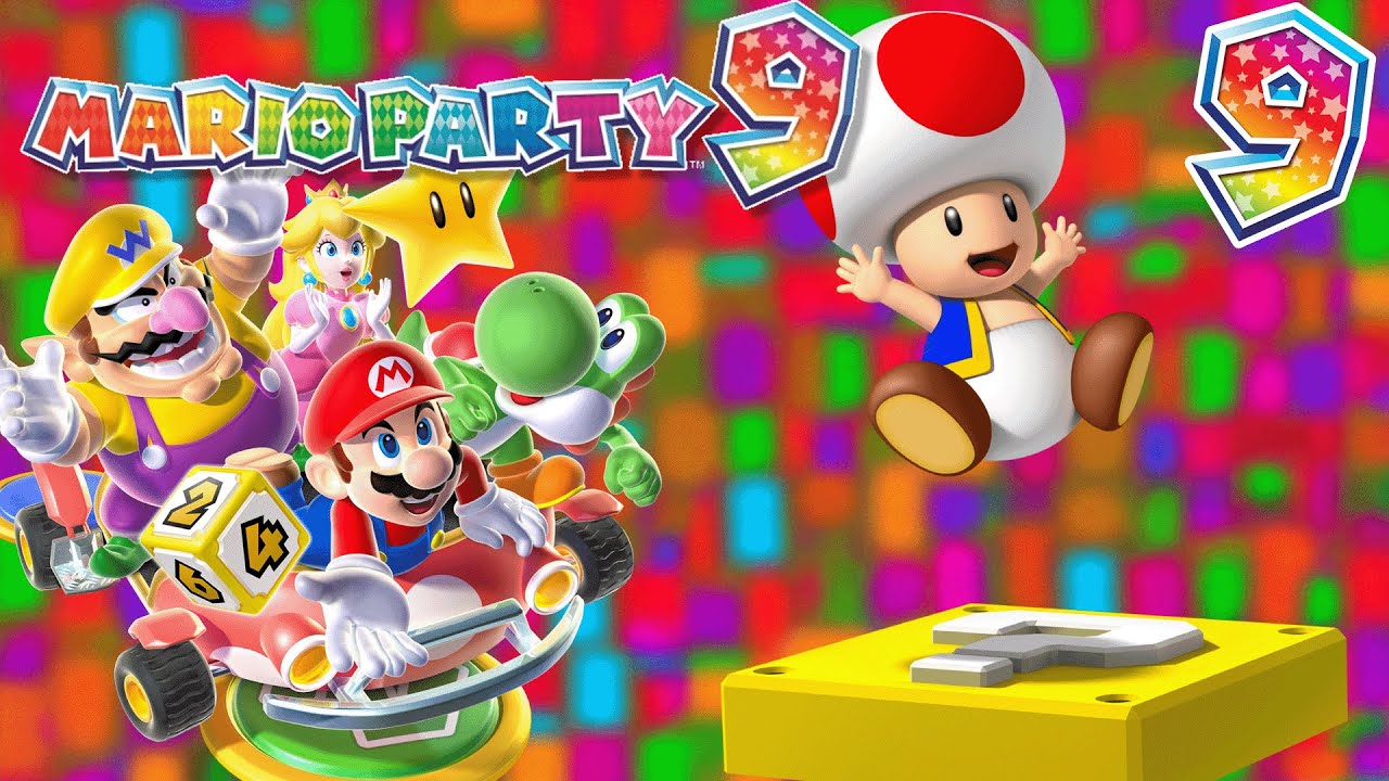 Mario Party 9 (Nintendo Wii) - Episode 9 - Boo's Horror Castle (Party Mode) (Blind)