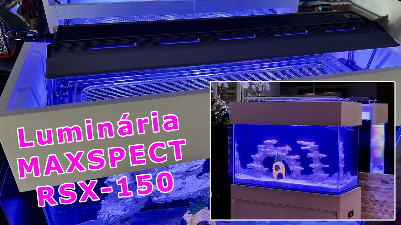 Maxspect RSX-150 - Luminaria de Led para Aquario Marinho - Top D+