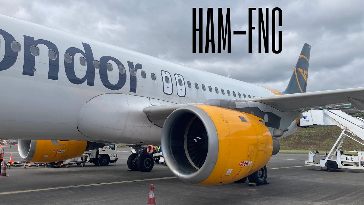 Condor Airbus A320-212 Hamburg to Funchal, Madeira | Full Flight