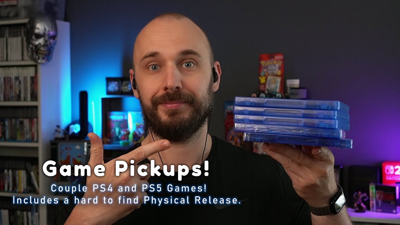 Game Pickups! Couple PS4 and PS5 Games, Including a Hard to Find Physical Release!