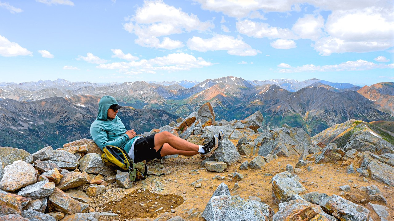 Solo Hiking Huron Peak - One of The Most Scenic 14ers in Colorado