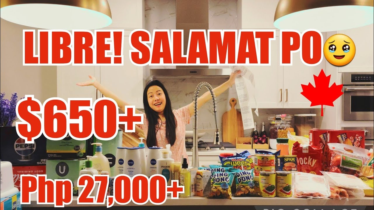 NAKAKAIYAK SA DAMI🥹 | PINOY IN CANADA | GROCERY VLOG CANADA | BUHAY CANADA | MONTHLY EXPENSES CANADA