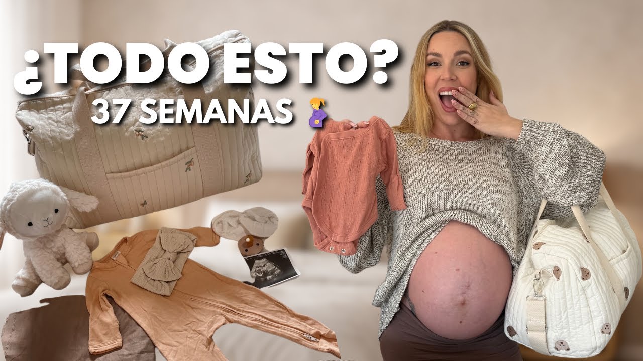 Qué llevo en mi bolsa para el HOSPITAL 🏥 PARTO de mi TERCER BEBÉ!