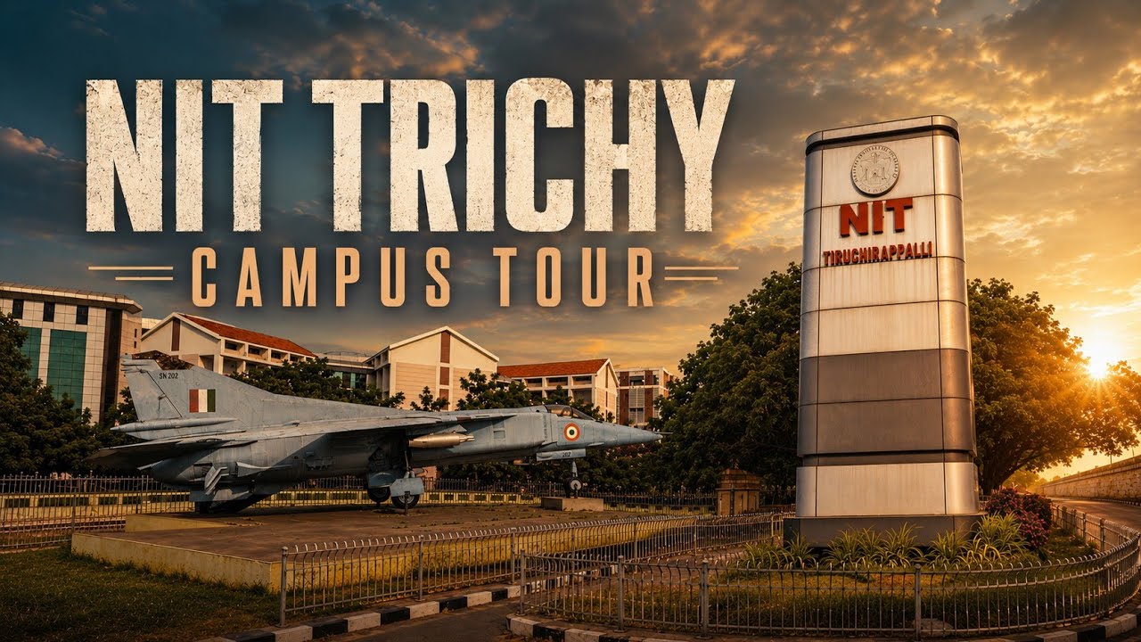 NIT Trichy campus tour 2025  | No.1 NIT | exploring Trichy part -2 #nit #nittrichy #travel #explore 