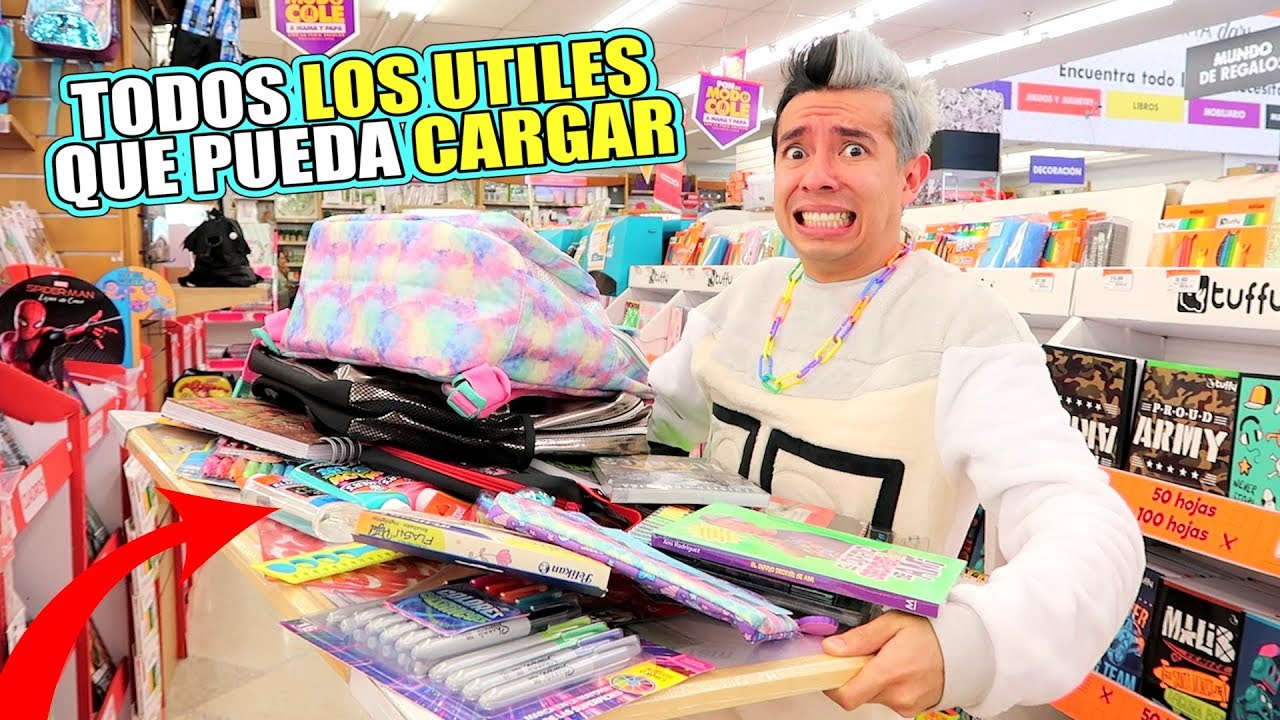 Compro TODOS los UTILES ESCOLARES que Pueda CARGAR *TE LOS REGALO* - Ami Rodriguez