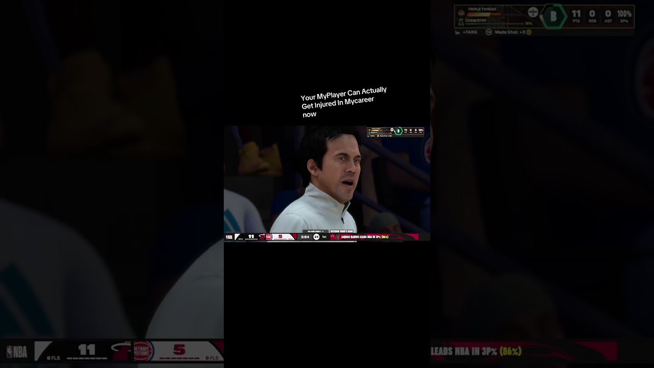 your MyPlayer can get injured in MyCareer #nba2k26 #2k26 #2k