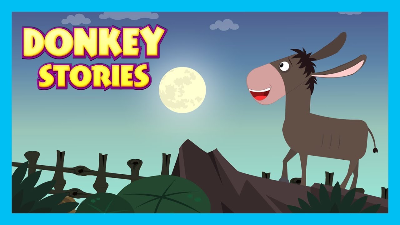 Donkey Stories - Tia and Tofu Storytelling || Kids Hut Stories - Moral Stories To learn For Kids