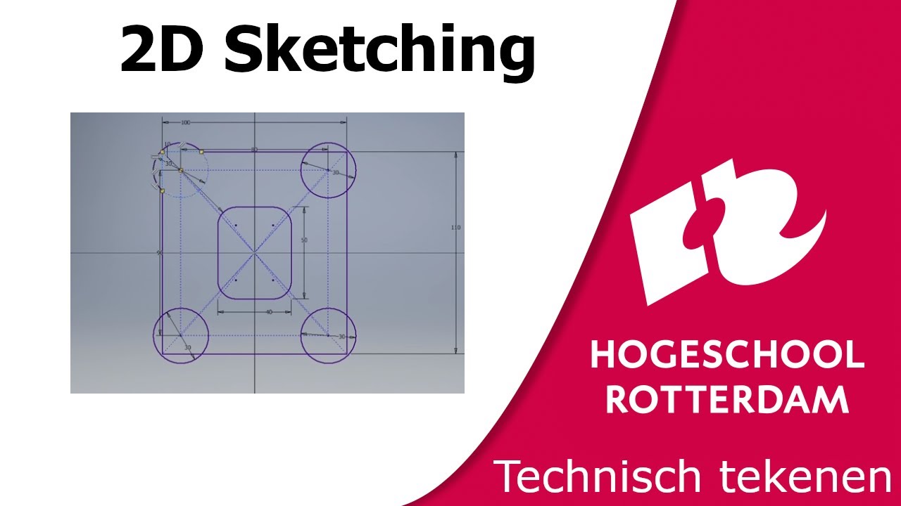 Technisch Tekenen -  2D Sketching