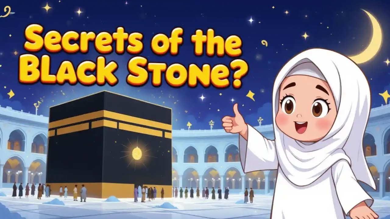 Secrets of the Black Stone of Kaaba | Islamic story for kids