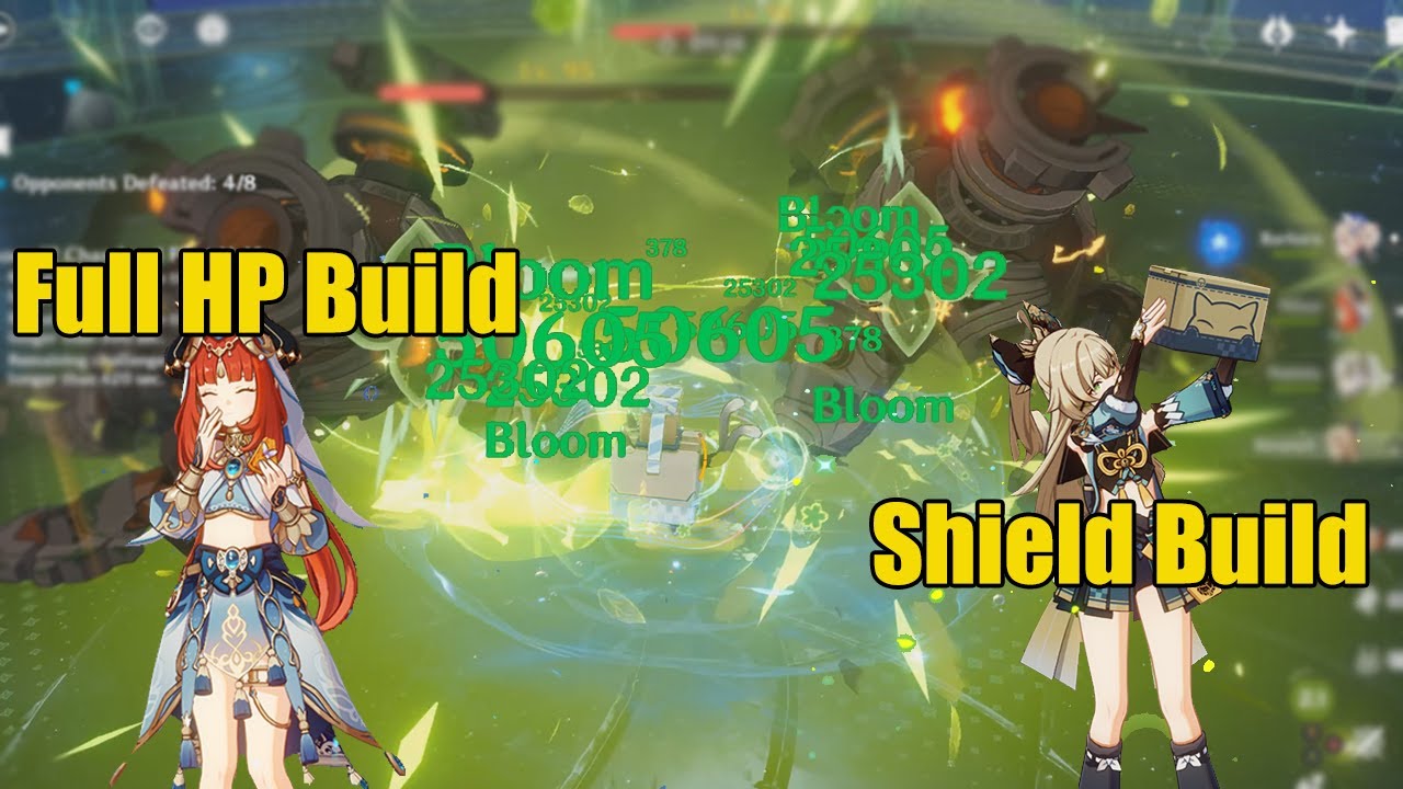 THE BEST AoE Damage  - Nilou and Kirara Bloom Team // Genshin impact