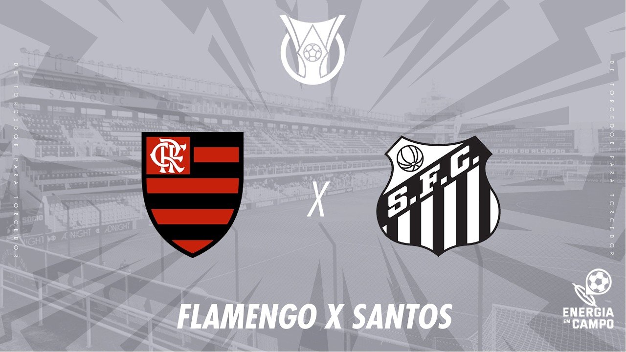 FLAMENGO X SANTOS - 05/04/2026 - BRASILEIR&Atilde;O - AO VIVO