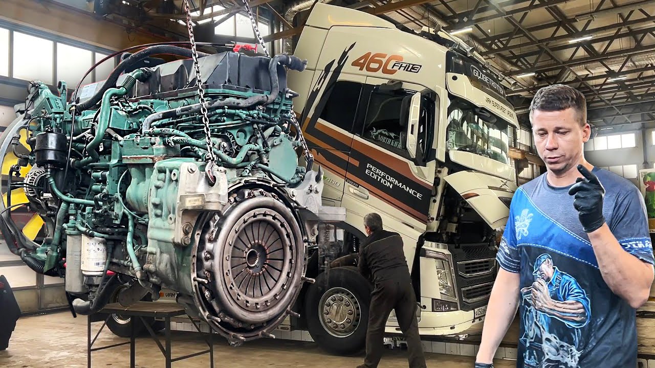 ОТ ДЕТАЛЕЙ К ЖИЗНИ! ПОЛНАЯ СБОРКА И ЗАПУСК ДВИГАТЕЛЯ VOLVO FH ПОСЛЕ 1.4 МЛН.КМ!