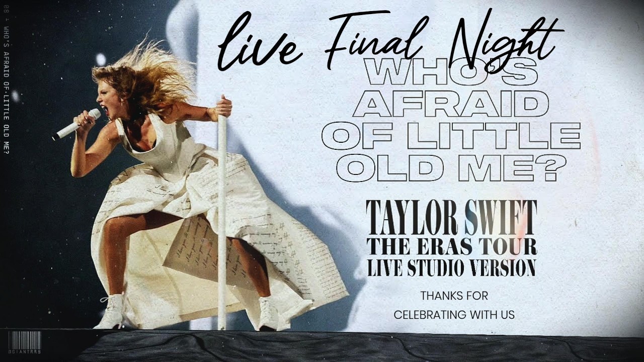 TAYLOR SWIFT | Best Performance Who's Afraid of Little Old Me | Final Night #swifties #erastour