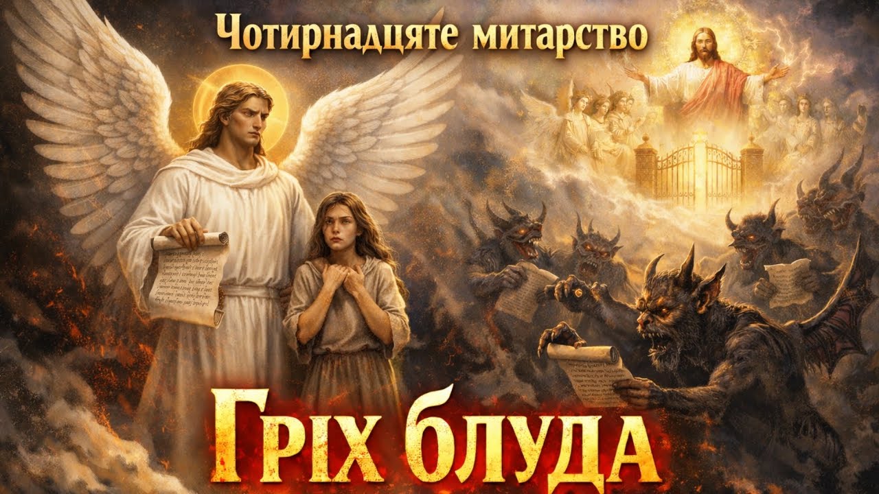 Гріх блуда. 14 митарство. #Кипяче #гріх #митарства #блуд #гріхблуда #монастир #заповіді