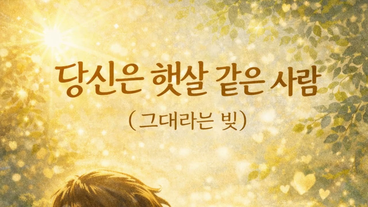 당신은 햇살같은 사람( 그대라는 빛)