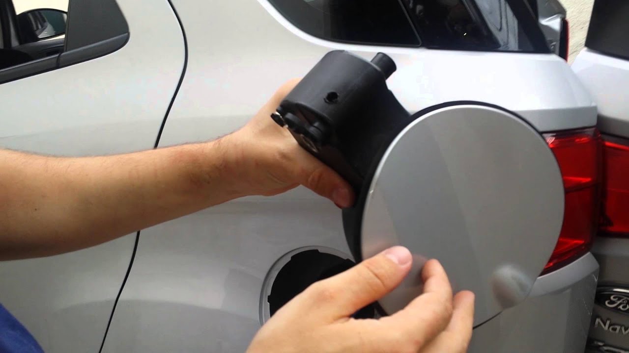 ECOSPORT NOVA - SOLUÇÃO TAMPA GASOLINA CAINDO