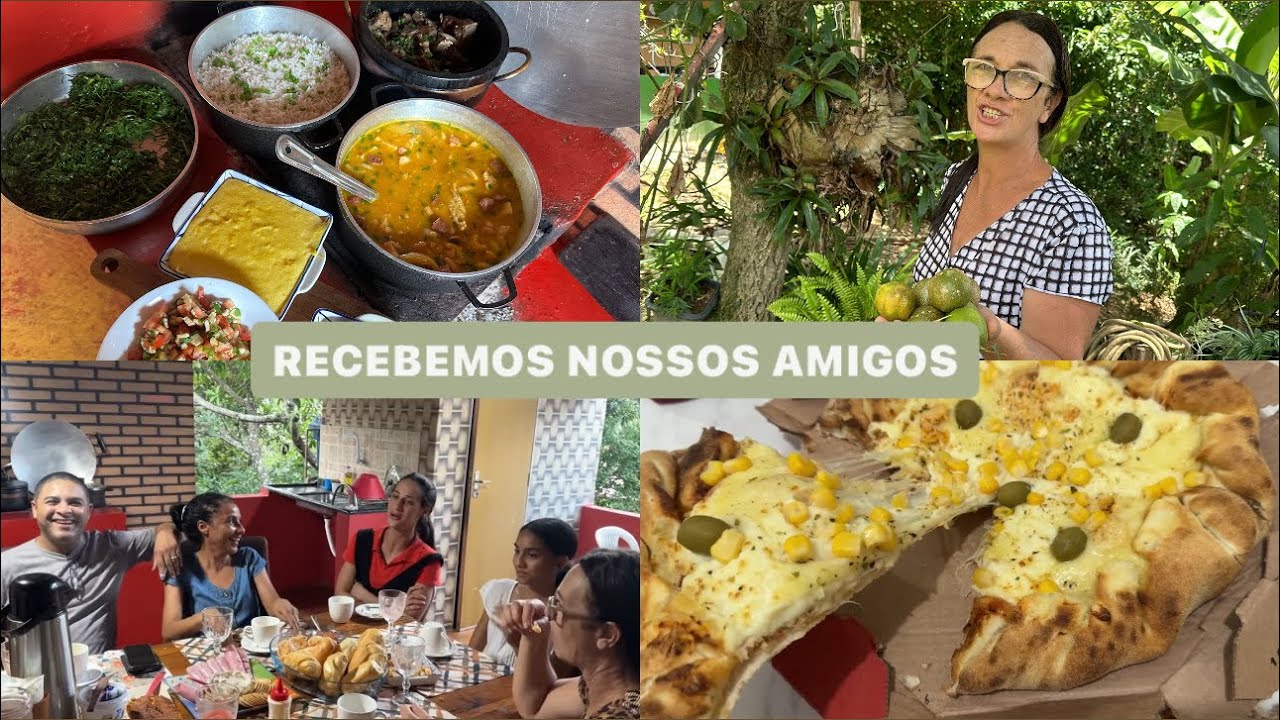 Comida fresquinha | pegamos direto do pé | fiz a sobrancelha | não víamos a muito tempo| LAÍS VELOSO