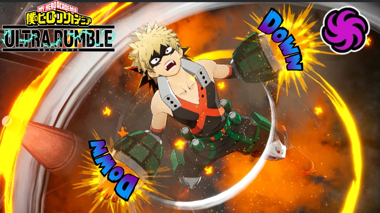 За Бакуго с техническим типом ОЧЕНЬ ПРИЯТНО играть и двигаться!!! | My Hero Ultra Rumble