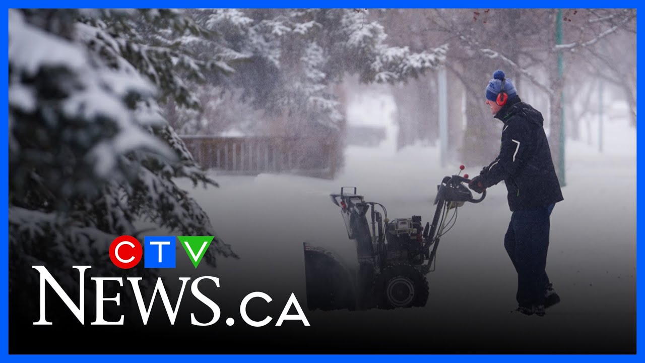 First significant winter storm of the season blankets parts of Alberta