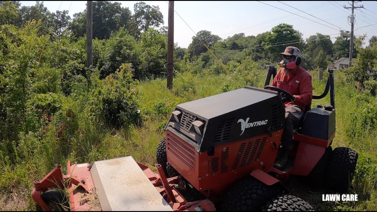 Finished Clearing the Powerline with the Ventrac Tough Cut & Moved Debris with Bucket & Grapple!