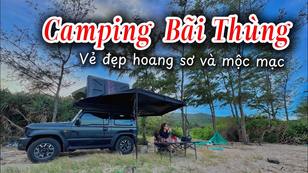 Du Xuân 2025 cùng Suzuki Jimny tại bãi Thùng Ninh Thuận #BãiThùng #camping