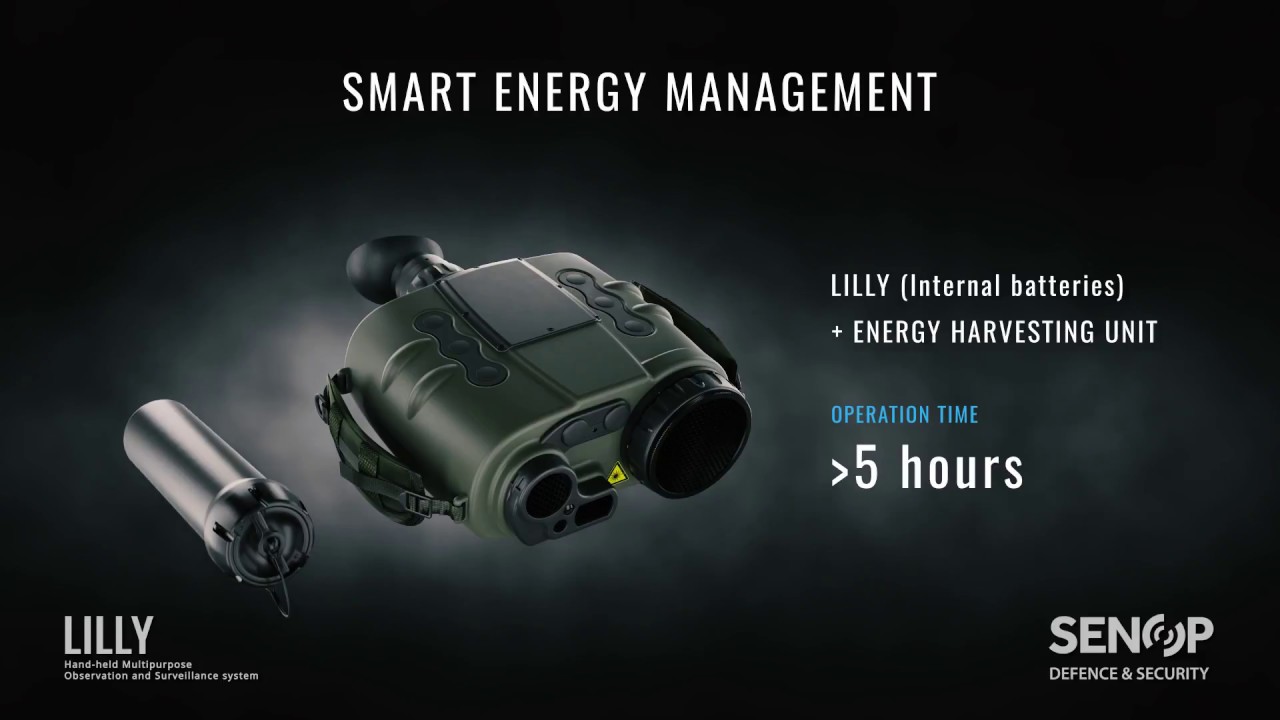 Senop LILLY – Hand-held Multipurpose Observation and Surveillance system