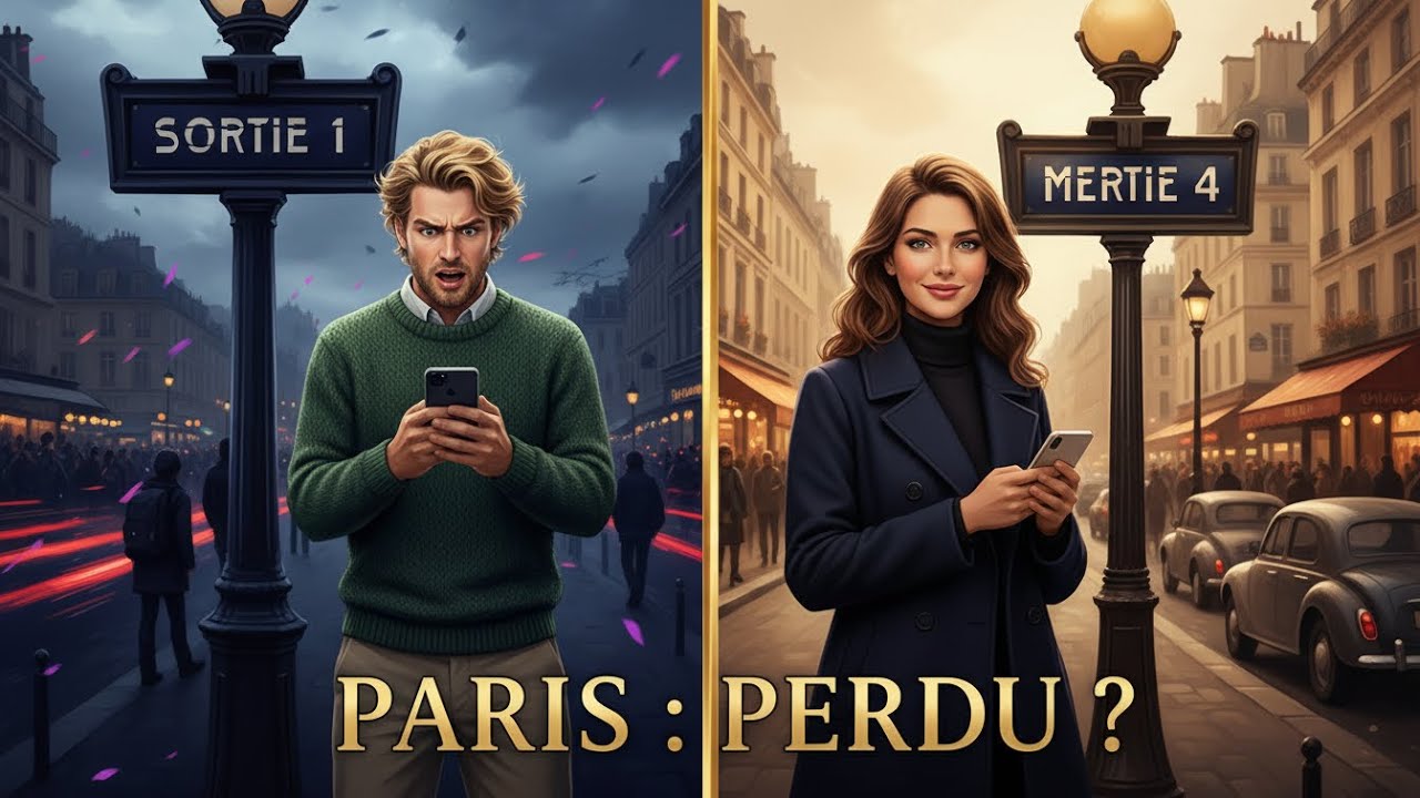 Maîtriser les directions à Paris : l'astuce pour ne plus se perdre (A2-B1) | French Life Dialogues