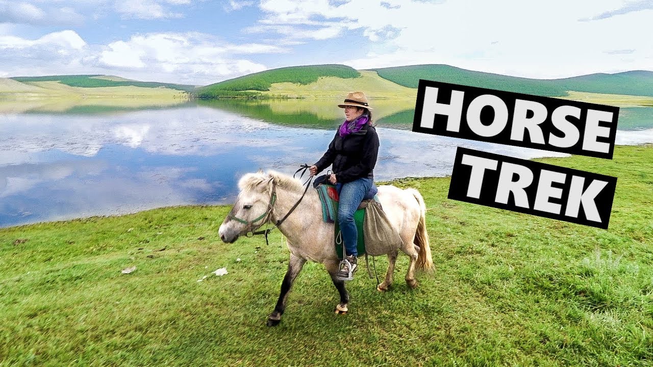 First Time Riding A Horse & It Got Stuck In A Swamp... Mongolia Horseback Adventure