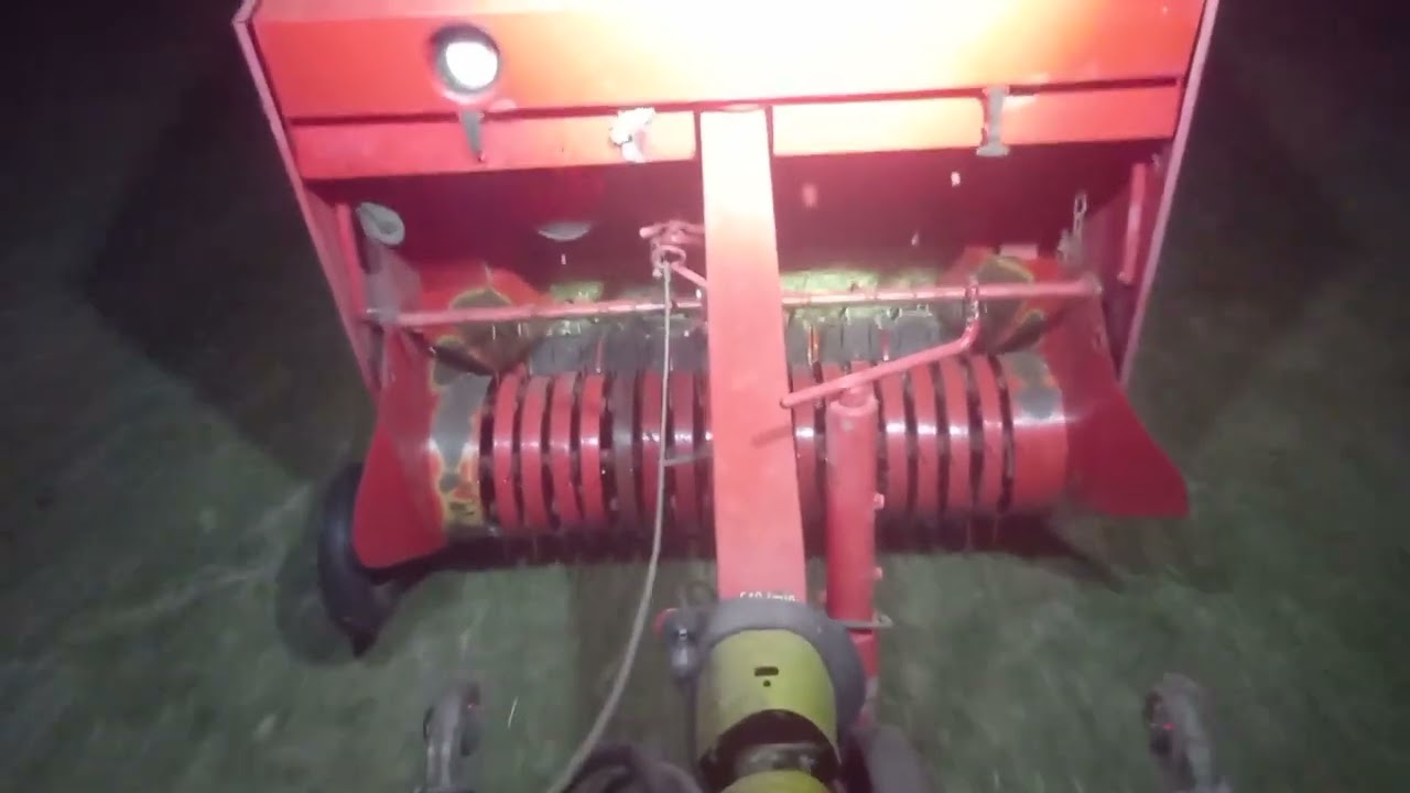 fienagione in notturna fiat 880 e welger rp 150