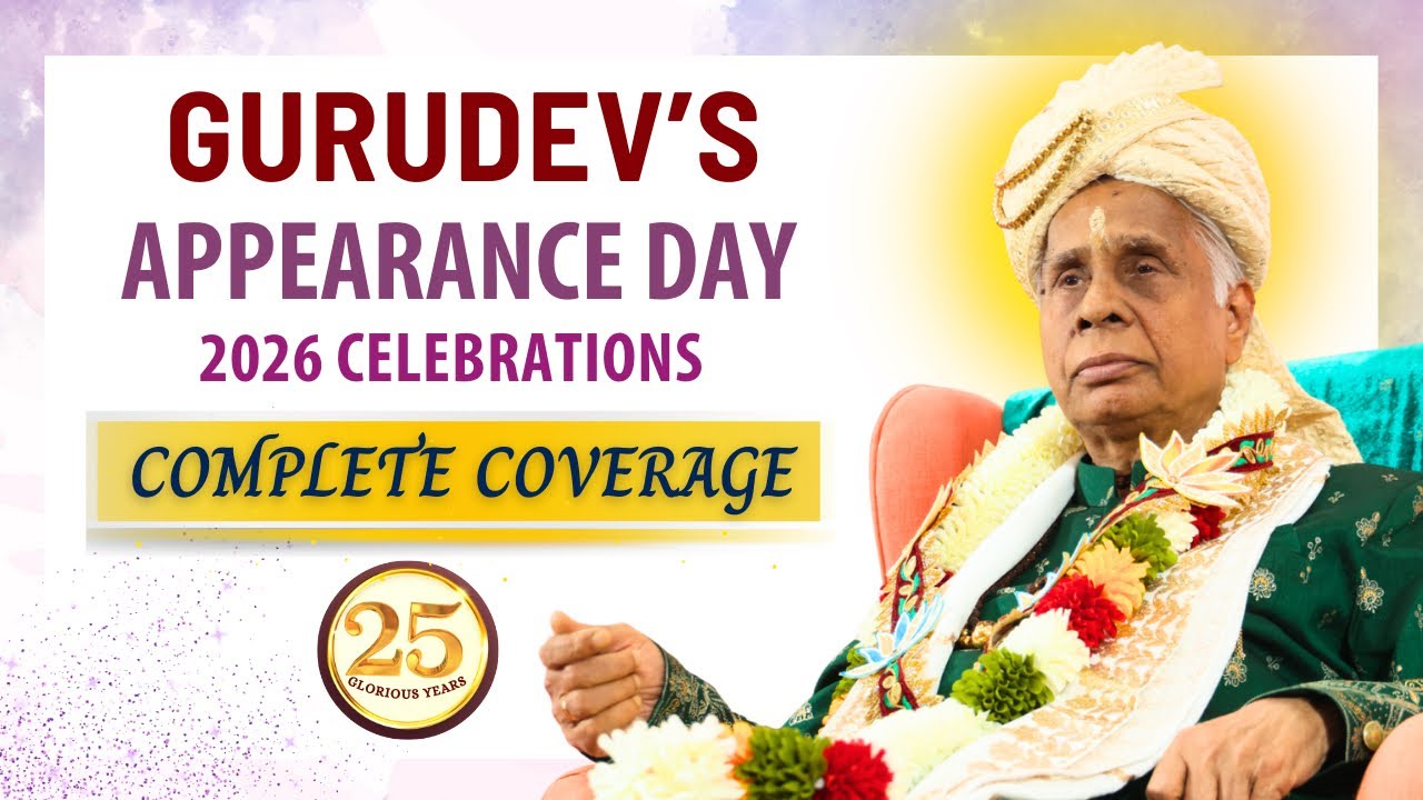 ✨Witness the Divine Grace | Gurudev Shri Padmanabhan Krishnadasaji’s Appearance Day 🙏🌸 | Full Event