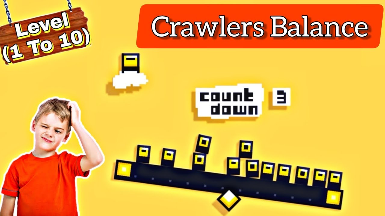 🔴Fancade🔴 || Crawlers Balance || Level 1,2,3,4,5,6,7,8,9 & 10||completed||Arpit Guru