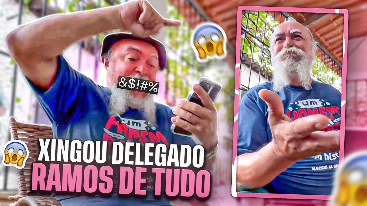 LUIZ DO SOM SABENDO QUE IA MORRER XINGOU MUITO DELEGADO RAMOS 🤣 | LUIZ DO SOM