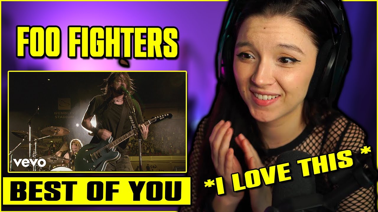 Foo Fighters - Best Of You | FIRST TIME REACTION | Such a great song I love it