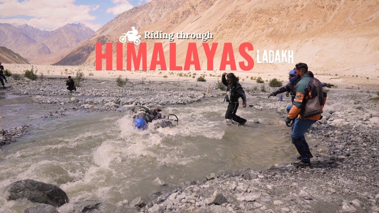 Epic Motorbike Adventure: Exploring the Open Road  of Ladakh  ( Malaysia Rider ) 4k Video