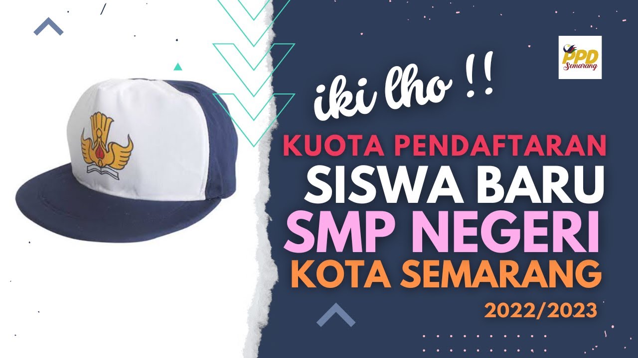 inilah Daya Tampung Penerimaan Peserta Didik SMP Negeri di Kota Semarang