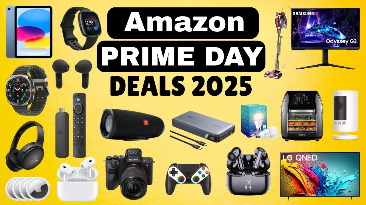 33 Early Amazon Prime Day Deals 2025 | Don't Miss These 33 Amazing Deals!